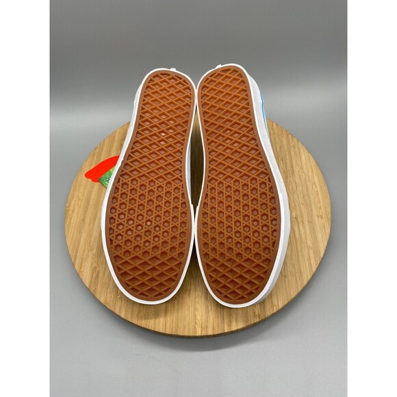 Vans One Piece Devil Fruit Skate Sneaker Old Skool Shoes Blue Mens 7.5 Womens 9 - Picture 11 of 16